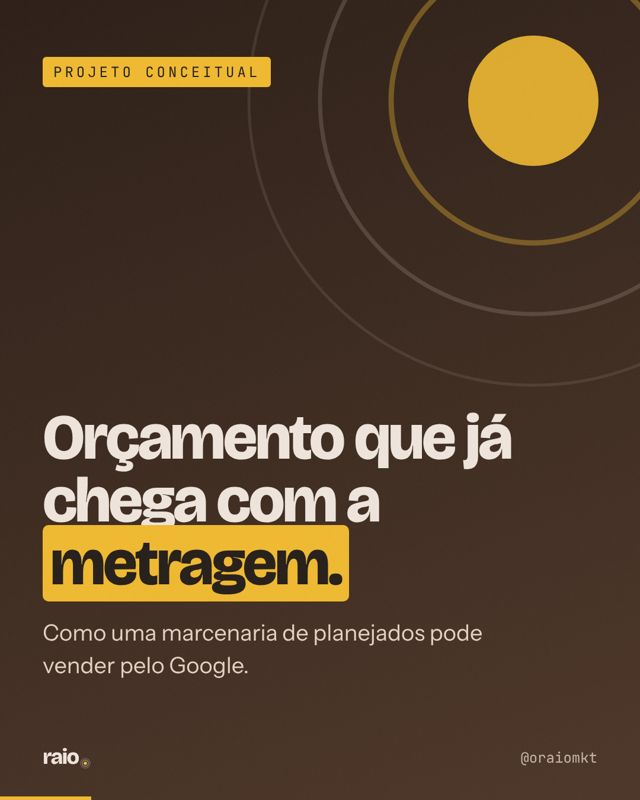 Carrossel do projeto conceitual Pinheiro Planejados